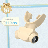 🎉UKKITEK Portable Muscle Trainer, Exercise Trainer with Resistance Adjustable, Breathe Trainer with Two Types Blowing Nozzles