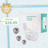 🎉UKKITEK Breathing Exercise Device for Lungs, Lung Expansion and Mucus Clearance Device, Portable Expiratory Breathing Exerciser with 15/17/20MM Stainless Steel Balls