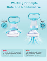 🎉UKKITEK Anti Choking Device/ Choking Rescue Device is a non-invasive rescue suction device that delivers effective suction-based airway clearance in an emergency of airway obstruction