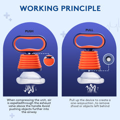 🎉UKKITEK Anti Choking Device/ Choking Rescue Device is a non-invasive rescue suction device that delivers effective suction-based airway clearance in an emergency of airway obstruction
