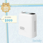 🎉UKKITEK Portable Oxygen Concentrator with Bag 1-7L Adjustable Portable Oxygen Machine 93% with Accessoires Oxygen Concentrator Machine for Travel/Home