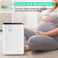 🎉UKKITEK Oxygen Concentrator Machine for Home/Trave,Adjustable 1-7 Liter Portable Oxygen Generator