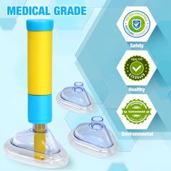 🎉UKKITEK Anti Choking Device/ Choking Rescue Device is a non-invasive rescue suction device that delivers effective suction-based airway clearance in an emergency of airway obstruction