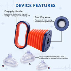 🎉UKKITEK Anti Choking Device/ Choking Rescue Device is a non-invasive rescue suction device that delivers effective suction-based airway clearance in an emergency of airway obstruction