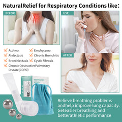 🎉UKKITEK Breathing Exercise Device for Lungs, Lung Expansion and Mucus Clearance Device, Portable Expiratory Breathing Exerciser with 15/17/20MM Stainless Steel Balls