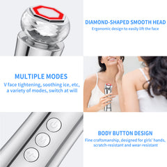 🎉UKKITEK SENSILIFT 6-in-1 Facial Massager 6 Modes Portable Face Neck Device for Skin Care
