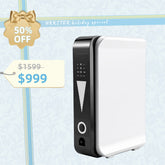 🎉UKKITEK Portable Oxygen Generator for Home/Trave,Adjustable 1-2 Liter Oxygen Concentrator Machine