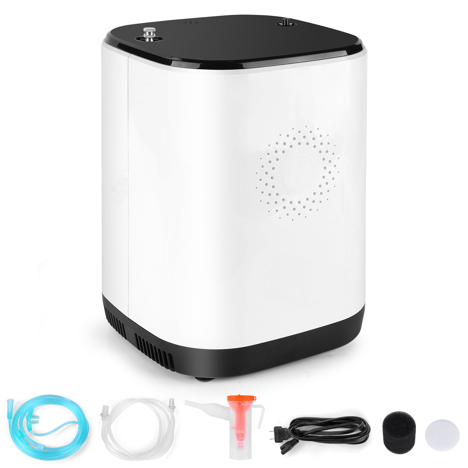 🎉UKKITEK Oxygen Concentrator Machine for Home/Trave,Adjustable 1-9 Liter Portable Oxygen Generator