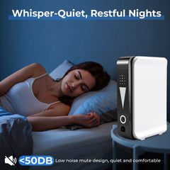 🎉UKKITEK Portable Oxygen Generator for Home/Trave,Adjustable 1-2 Liter Oxygen Concentrator Machine