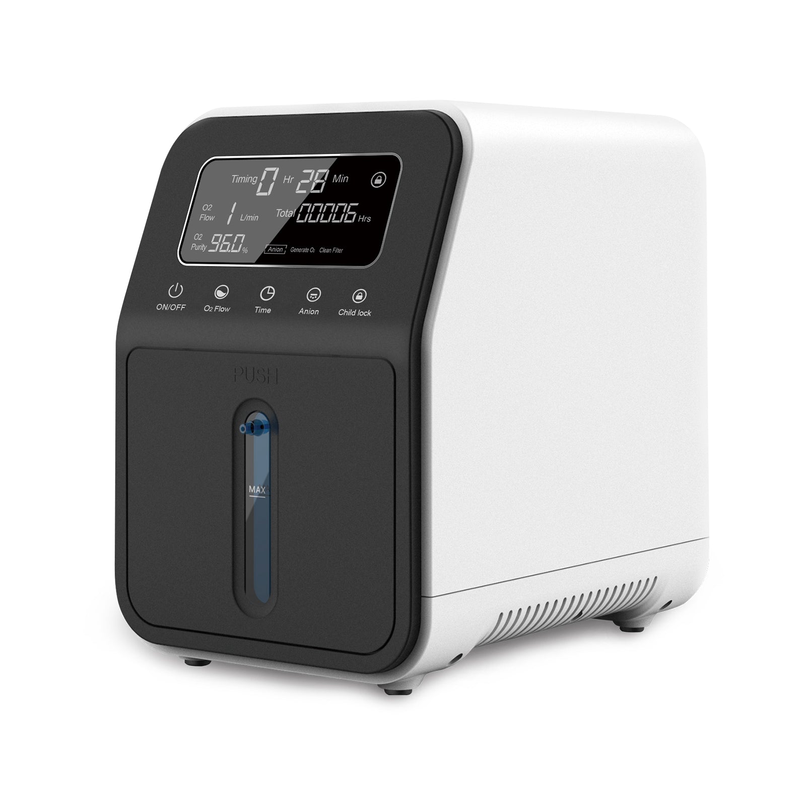 🎉UKKITEK Portable Oxygen Generator,1-9L Adjustable Low Noise oxygen concentrator machine